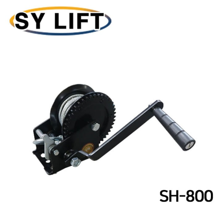 SY리프트 라쳇 기어식 수동윈치 SH-800