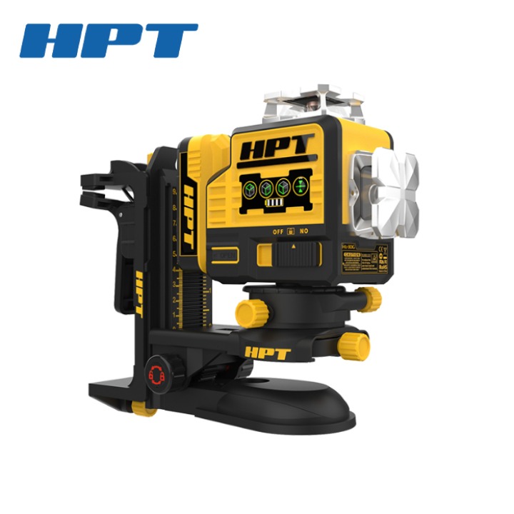 HPT 3D 레이저레벨기 충전레이저 (디월트배터리 호환 12V) HL-3DG