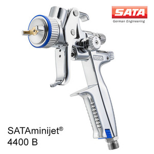 사타SATAminijet® 4400 B 스프레이건부분 도장 및 디자인용/박리(도막제거) 용제 분사용