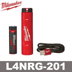 밀워키 L4NRG-201 USB 배터리 충전기 세트 콤프월드