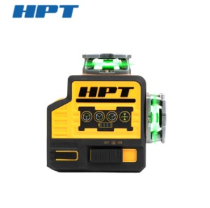 HPT 레이저레벨기 측정기 (디월트 배터리 호환12V) HL-3DGN