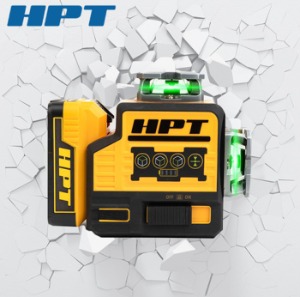 HPT 3D 레이저레벨기 충전레이저 (디월트배터리 호환 12V) HL-3DG